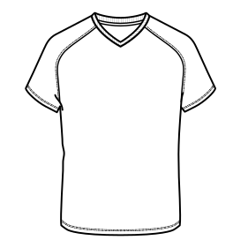 Moldes de confeccion para Camiseta futbol 7390
